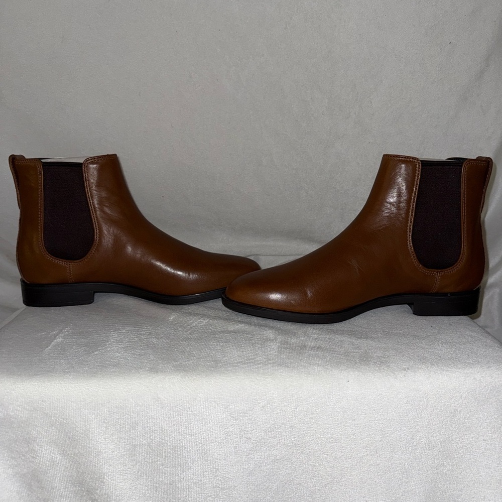 Coach Brown Leather Chelsea Boots - Picture 6 of 14